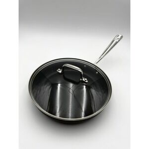 All-Clad 10" Stainless Steel Nonstick Fry Pan Skillet w/ Lid Heavy Cookware